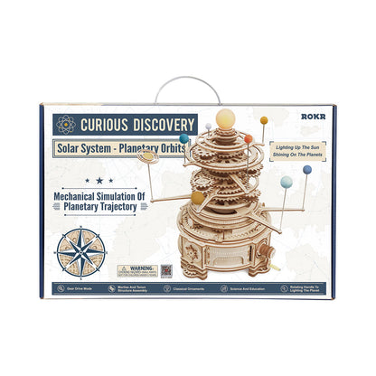 DIYeria Mechanical Orrery ST001 3D Wooden Puzzle