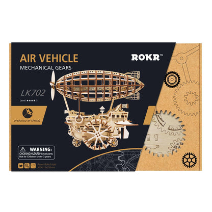 DIYeria Air Vehicle LK702 Mechanical Airship Plane Model