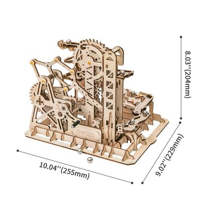 DIYeria Tower Coaster LG504 Fortress Marble Run Set