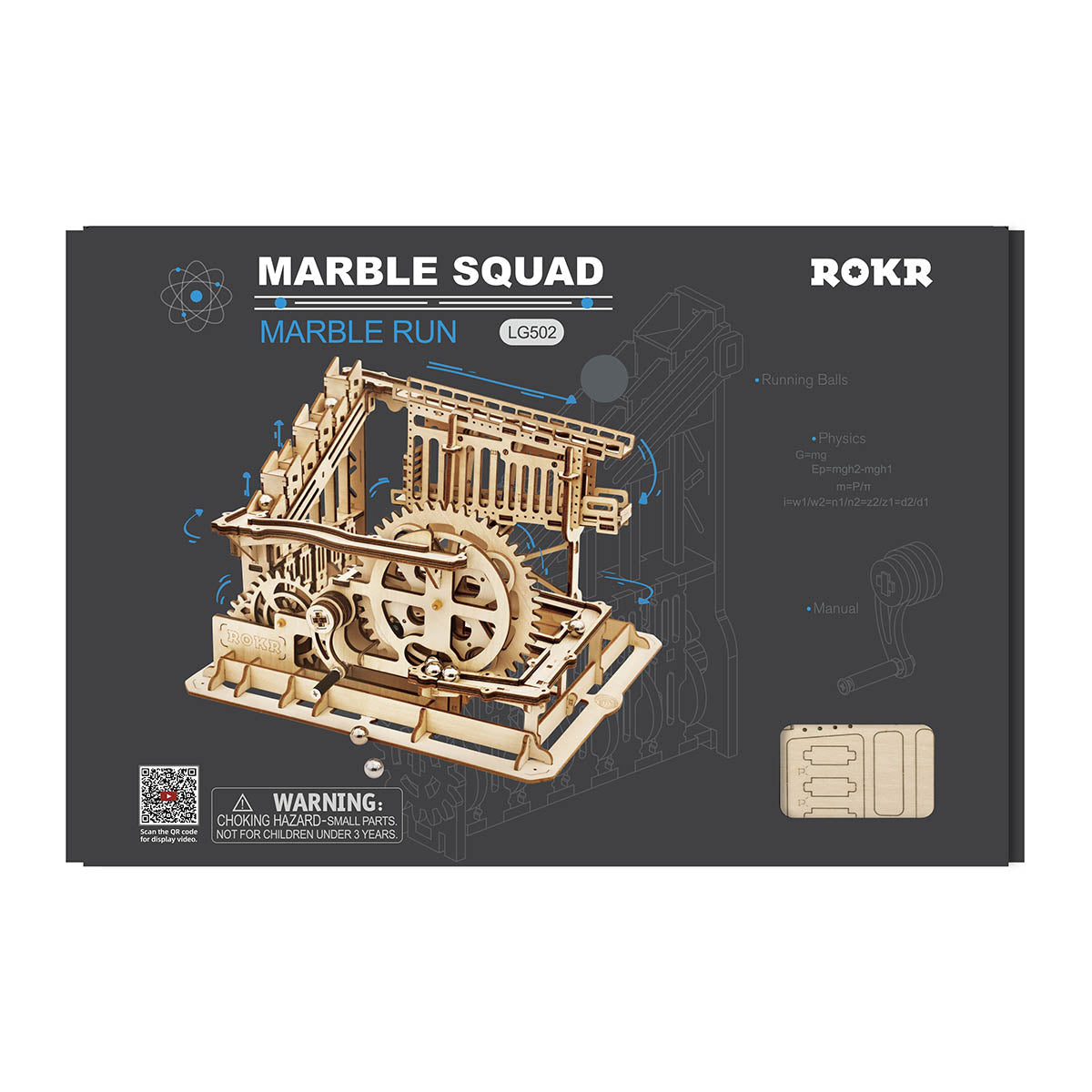 DIYeria Marble Squad LG502 Trapdoors Marble Run