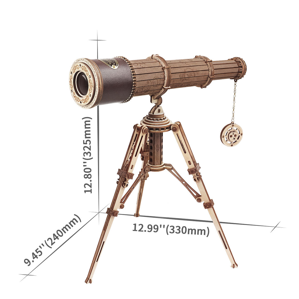 DIYeria Monocular Telescope ST004 3D Wooden Puzzle