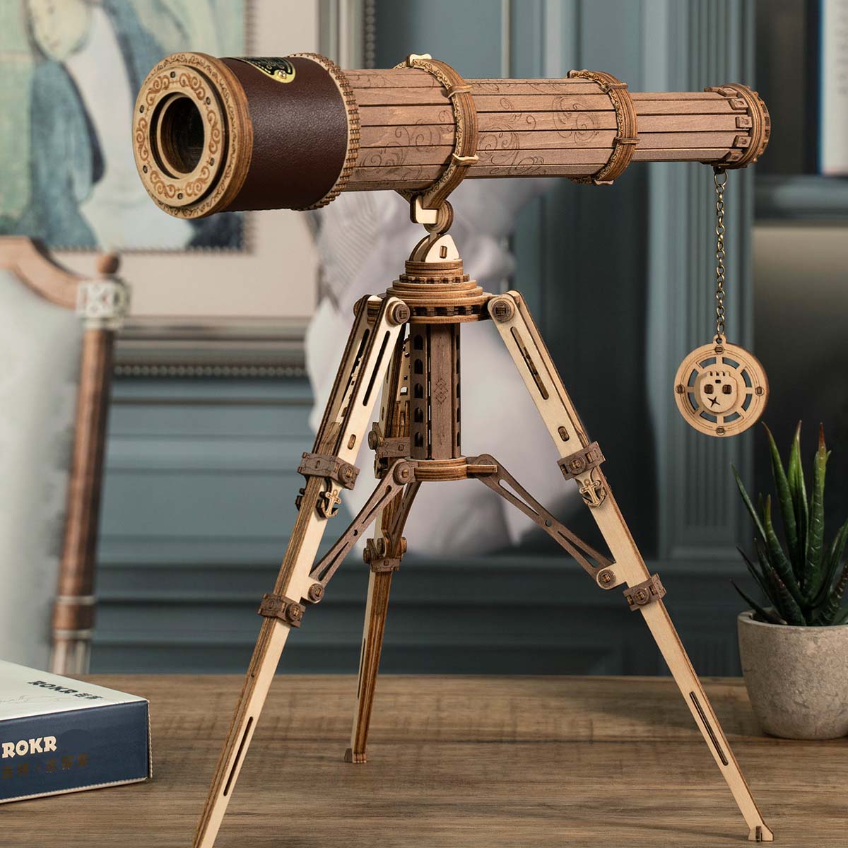 DIYeria Monocular Telescope ST004 3D Wooden Puzzle