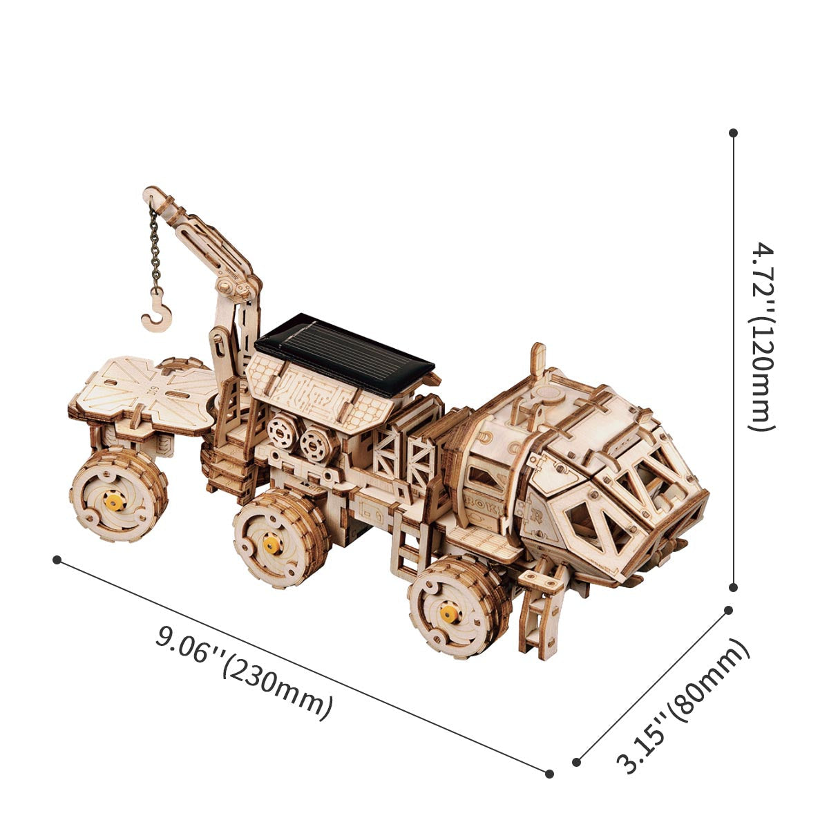 DIYeria Navitas Rover LS504 Space Rover Solar Energy Cart