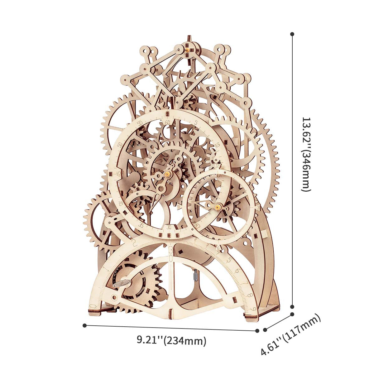 DIYeria Pendulum Clock LK501 Mechanical Gears Kit