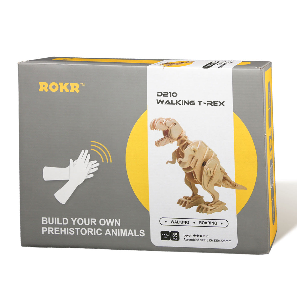 DIYeria Robotic Dinosaurs - Sound Control Walking T-Rex D210