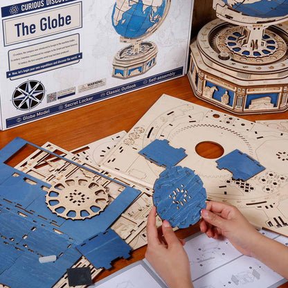 DIYeria The Globe ST002 Huge 3D Wooden Model