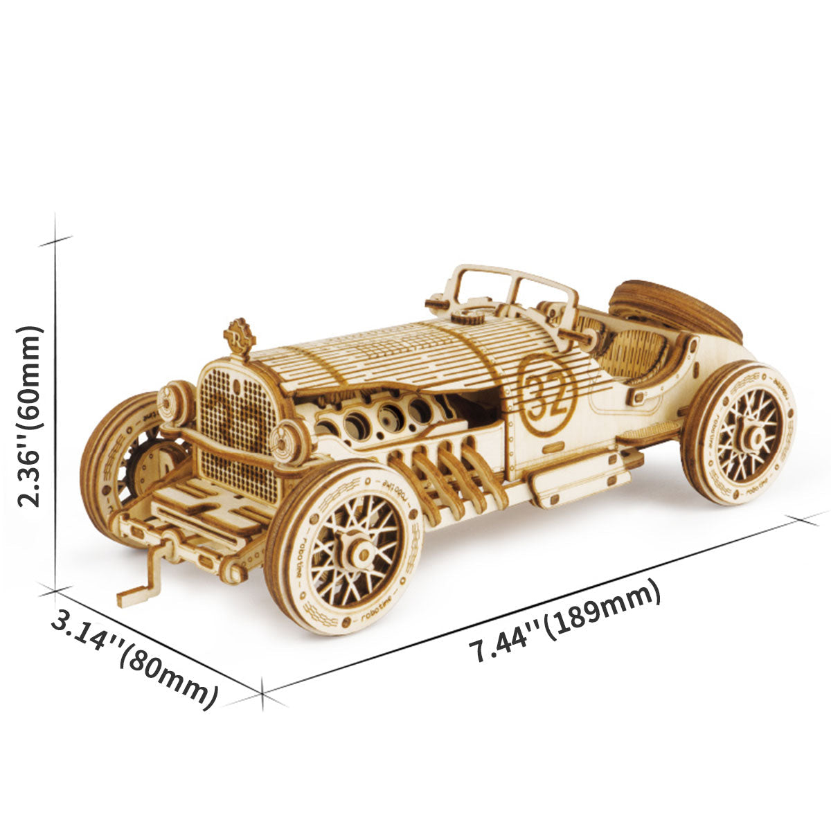 DIYeria Grand Prix Car MC401 -1:16 Scale Model